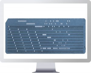 Monitor e punchcard
